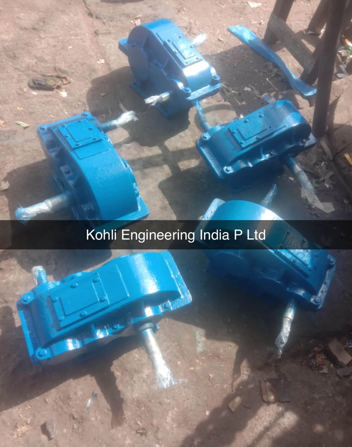 Gearmotor: Helical Gearbox India Local Make