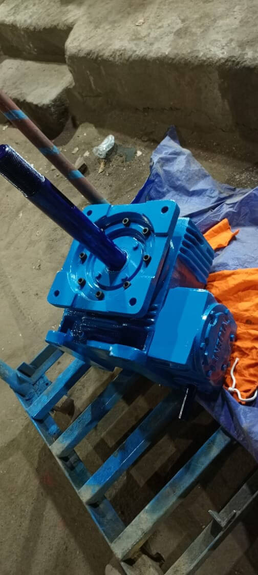 Gearmotor: Elecon 5SNU 750:1 Double Reduction