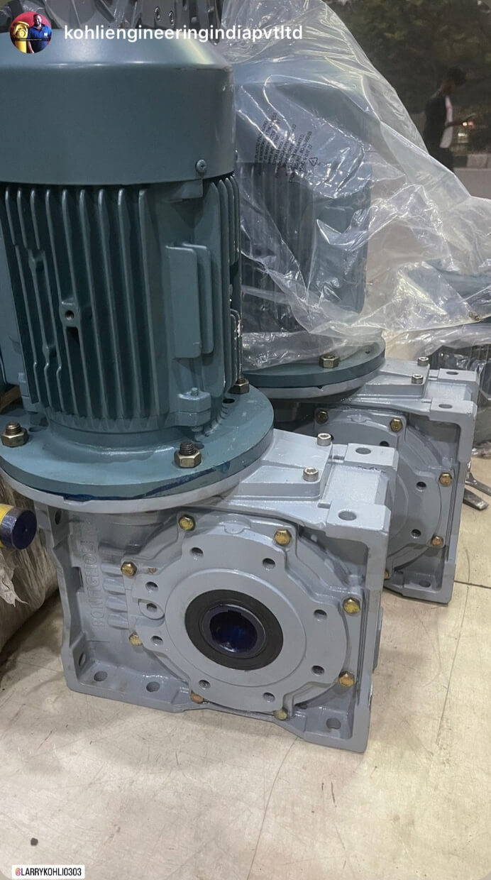 Gearmotor: W110 Bonfigluili 112F with Havells 5HP Motor