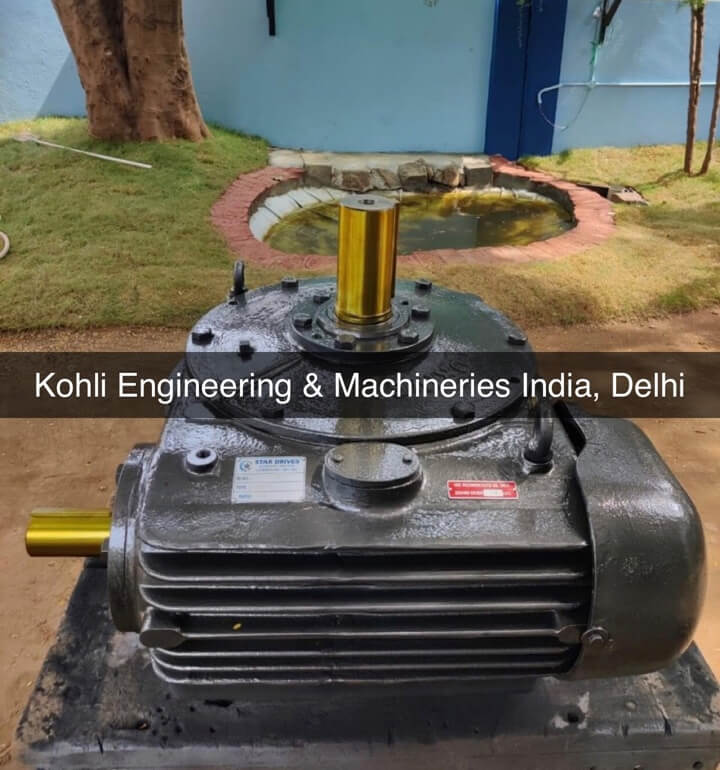 Gearmotor: Worm Gearbox V600 Shanthi Series Stirrer Duty